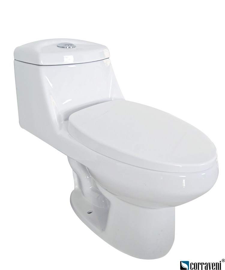 siphonic commode